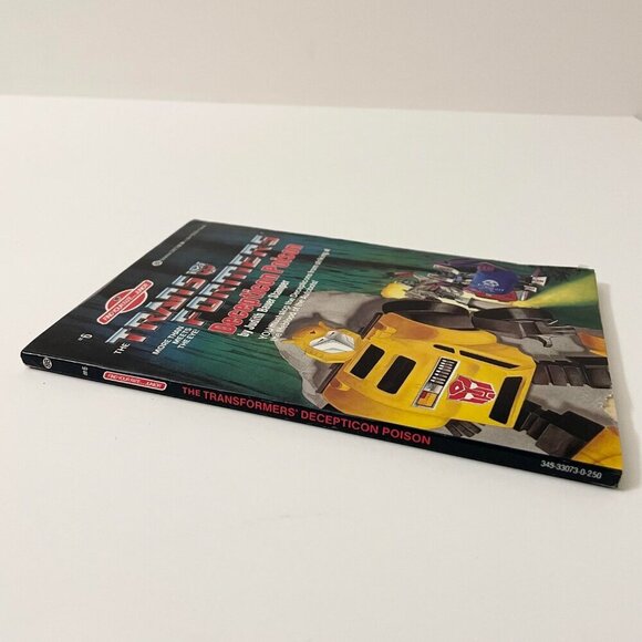 The Transformers Deception Poison by Judith Bauer Stamper Book Flaws - Picture 4 of 16